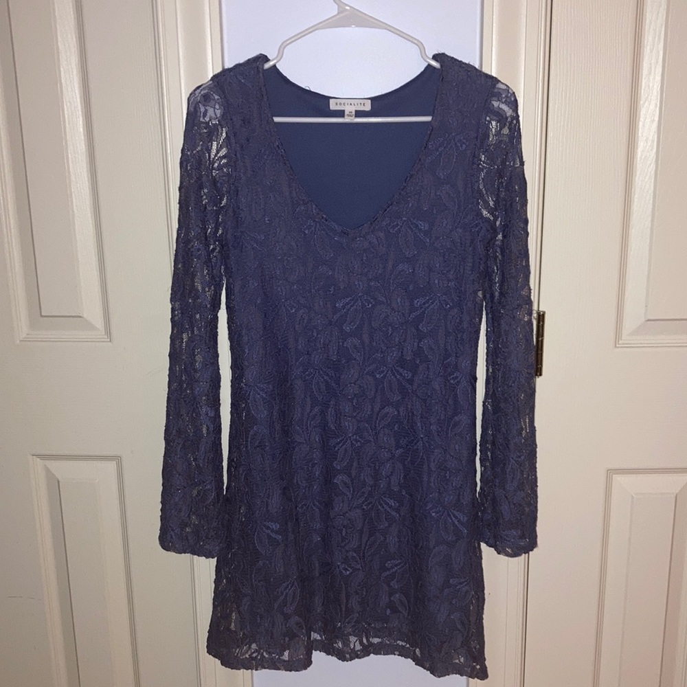 Extra small lace dress from Socialite. Purchased at Nordstrom and worn once
